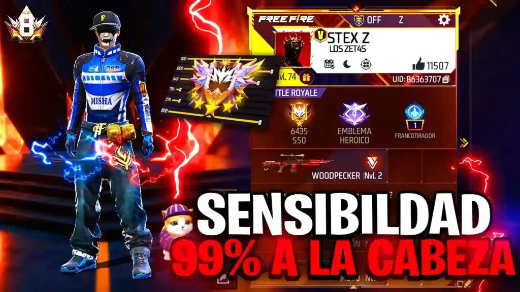 La mejor sensibilidad para Free Fire en 2026: mejora tu puntería y haz más headshots
